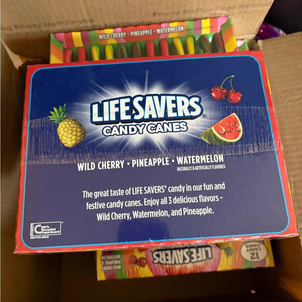 Life Savers Candy Canes - 2 Boxes (24 total)